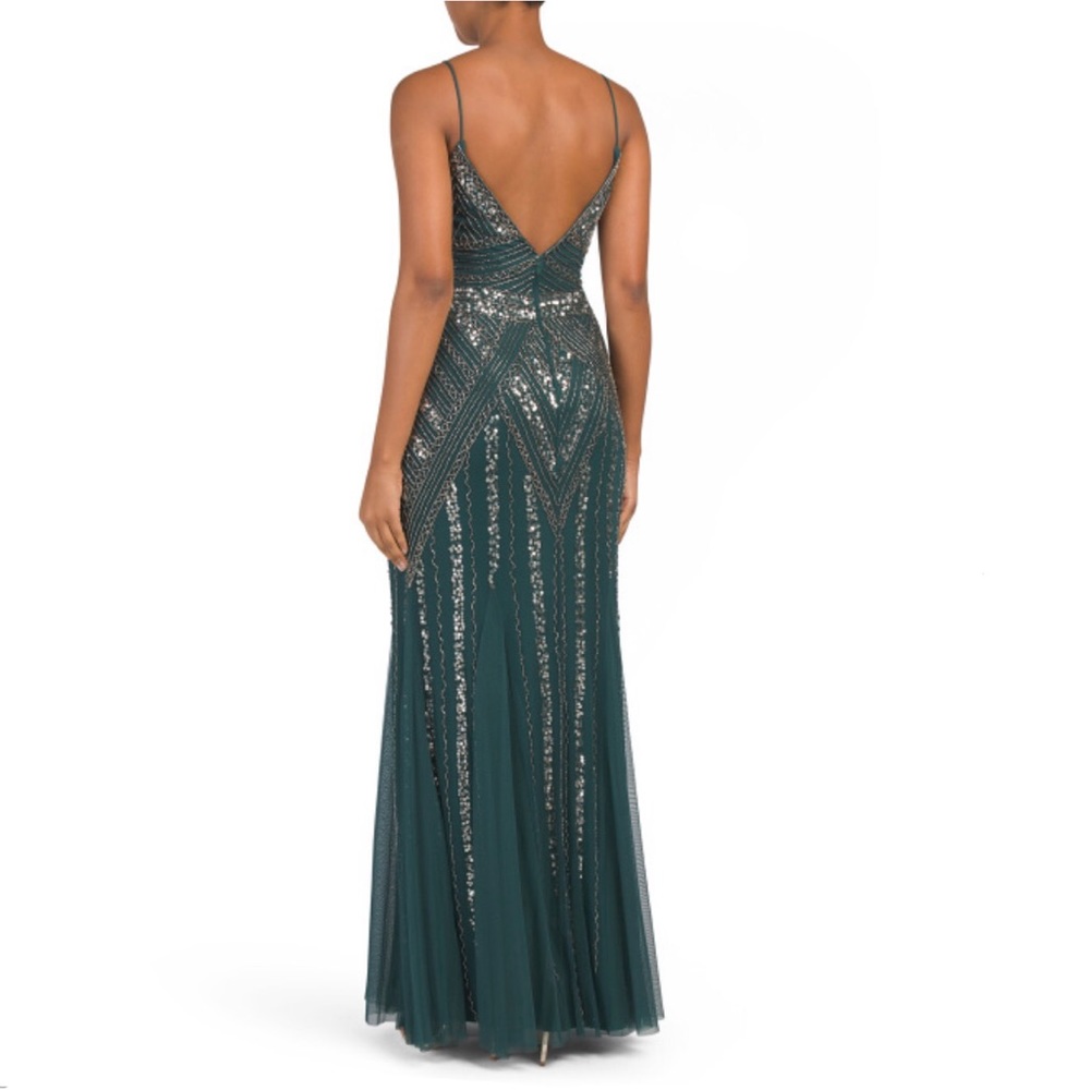 Marina Beaded Sleeveless Prom Gown size 6 - Picture 2 of 8